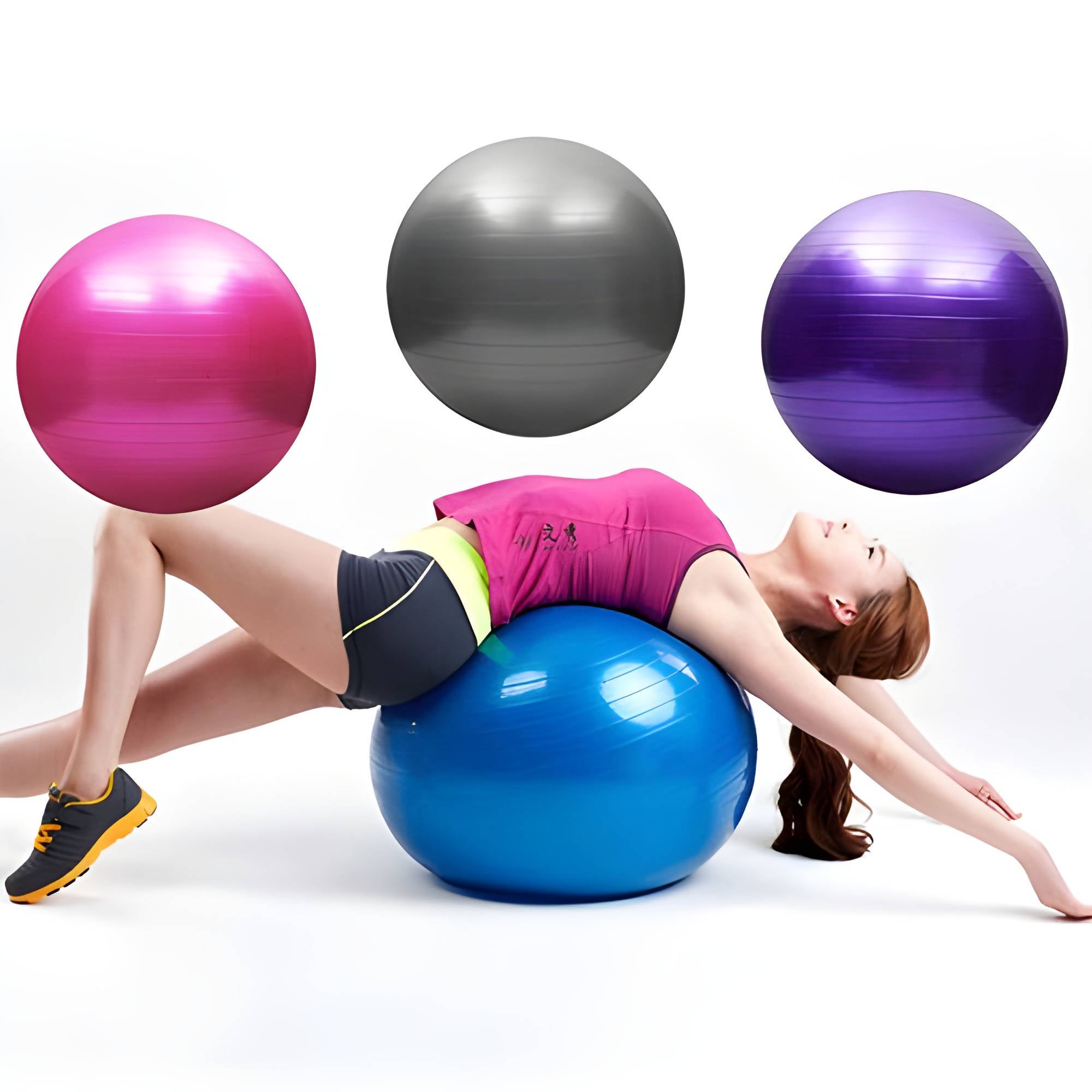 Gym Ball Exercise ball Size 75 Multicolor