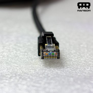 Ransor Cat 8 10m 33ft Premium Ethernet Cable Black