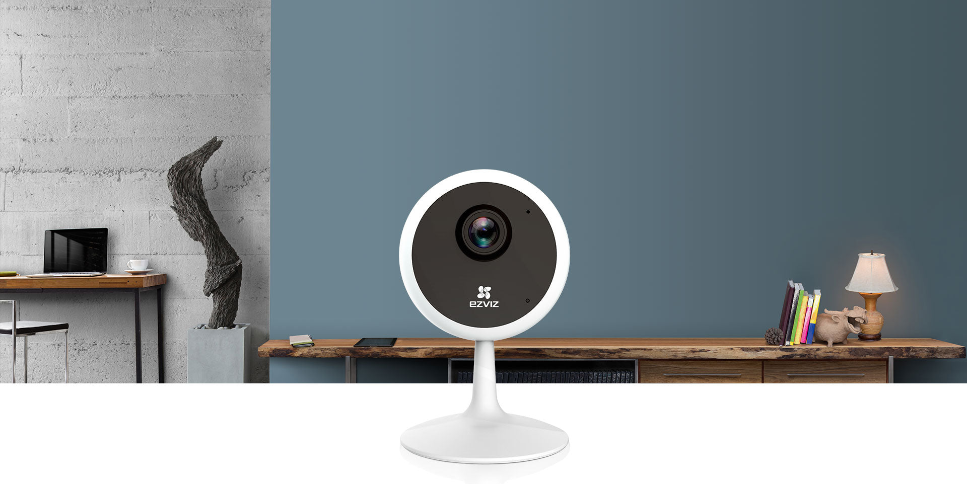 EZVIZ C1C 1080p Indoor WiFi Security Camera -White