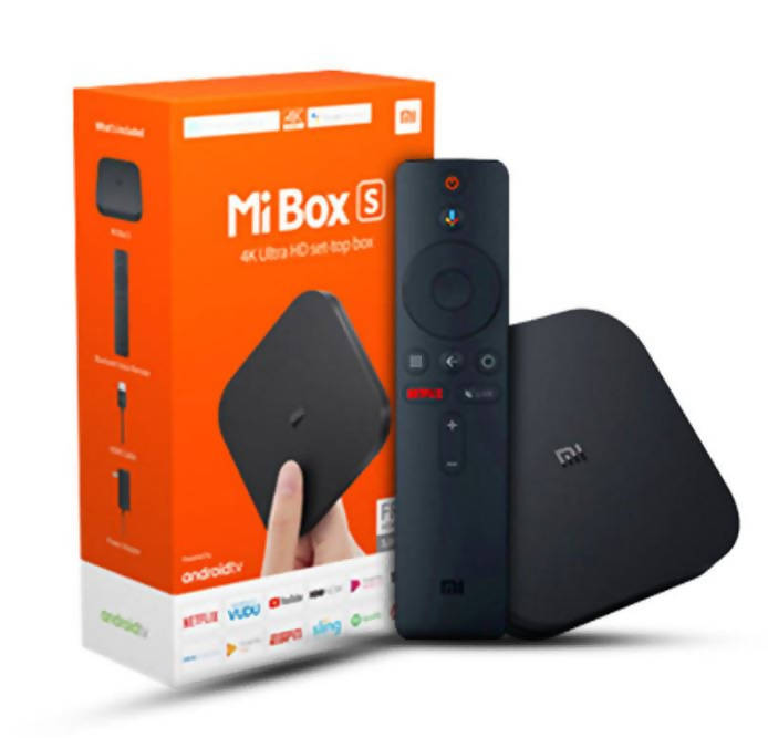 Xiaomi Mi Box 4K with 4K HDR Android TV Streaming Media Player