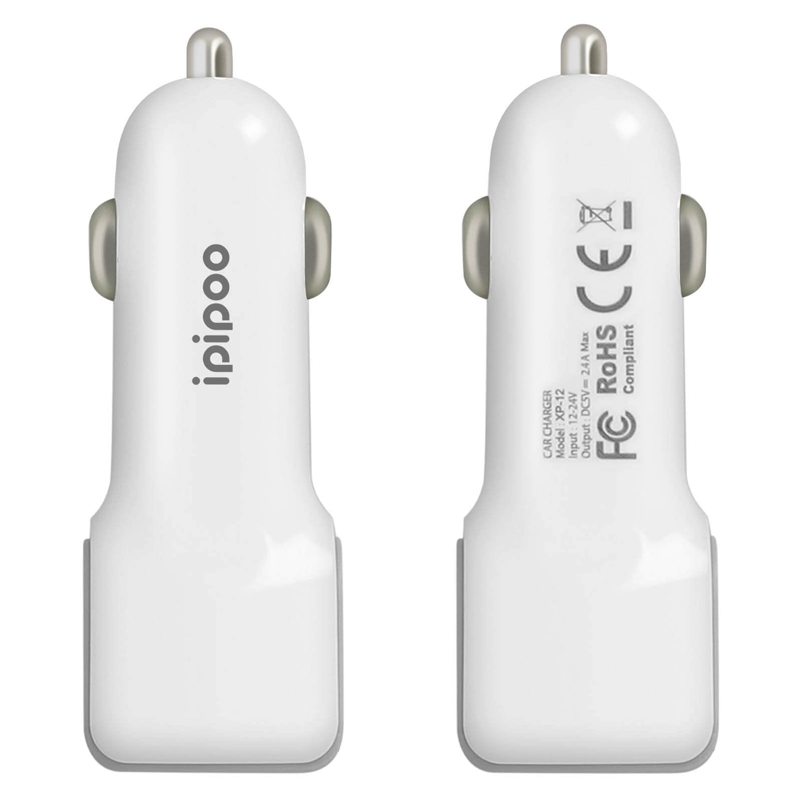 IPIPOO XP-12 Dual USB Car Fast Charging Charger