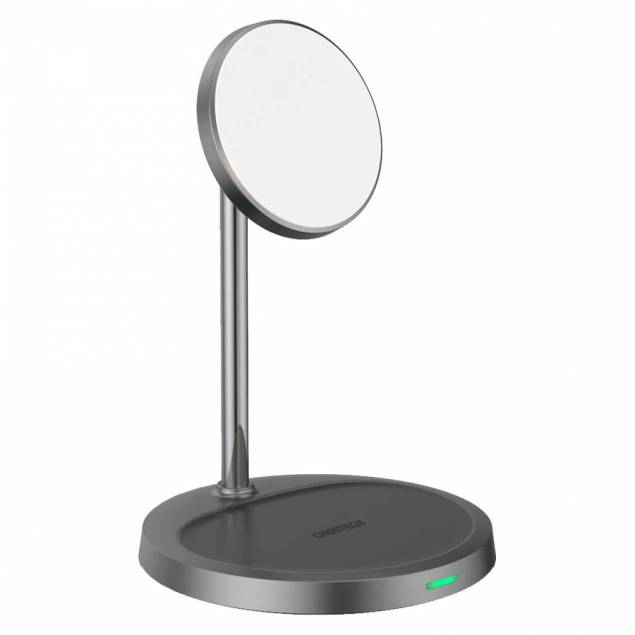 Choetech 2 In 1 Magnetic Wireless Charging Stand Space Grey