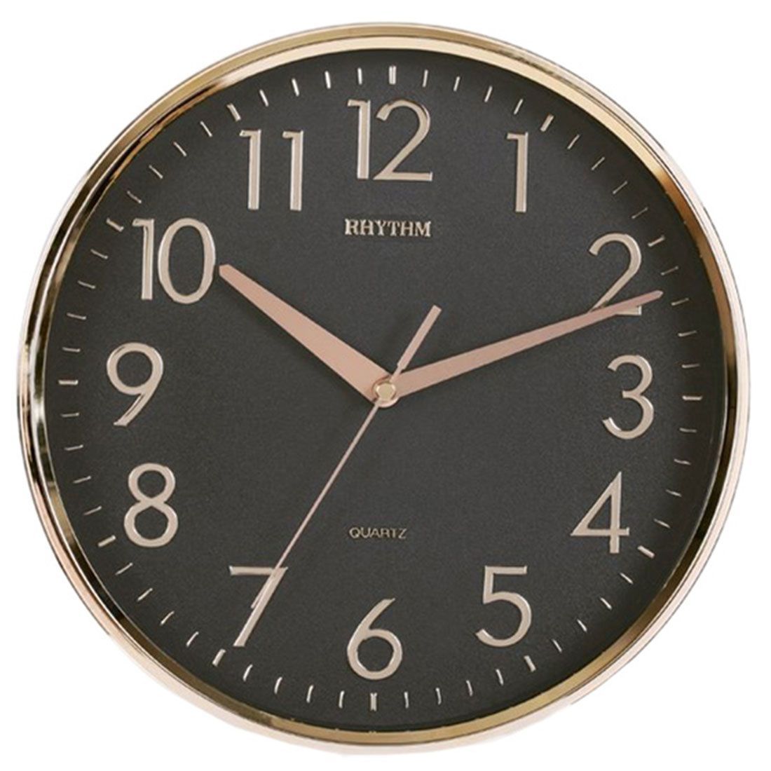 Rhythm Wall Clock CMG716CR65 | stylish watch | accurate timekeeping | wall clock | round clock | Casio watch | wall watch | home décor | timepiece | Halabh.com