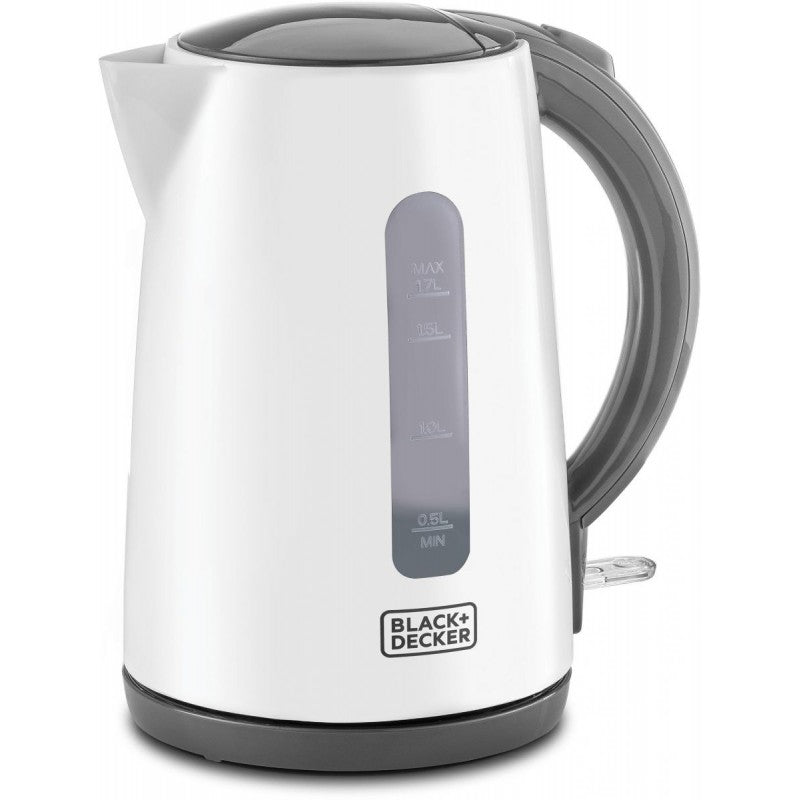 Black & Decker 2200W 1.7L Electric Kettle - White | Kitchen Appliance | Halabh.com