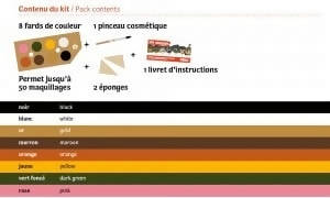 Namaki Wildlife Face Painting Kit