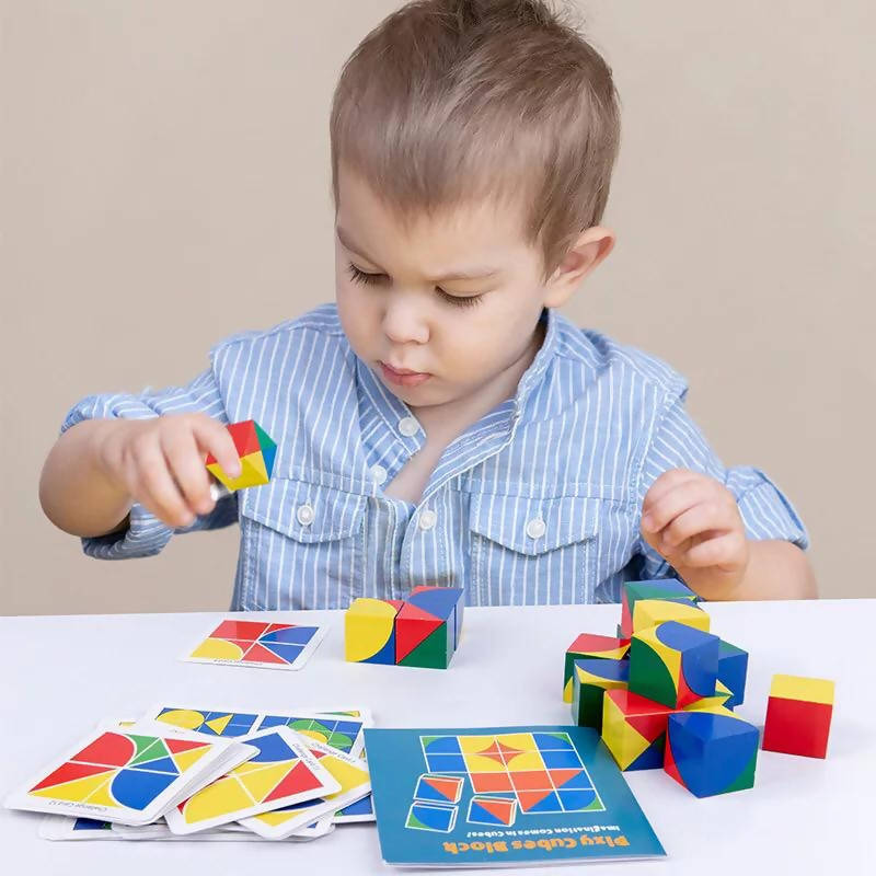 Wooden Children's Educational Toys Cube
