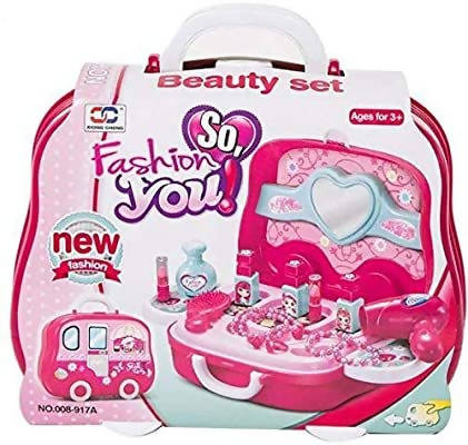 Generic Salon Makeup Kit And Cosmetic Pretend Play Set For Baby Girls