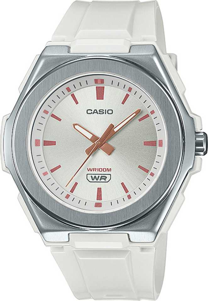 Casio White Resin Quartz Watch LWA-300H-7EVDF | Resin | Water-Resistant | Minimal | Quartz Movement | Lifestyle| Business | Scratch-resistant | Fashionable | Halabh.com
