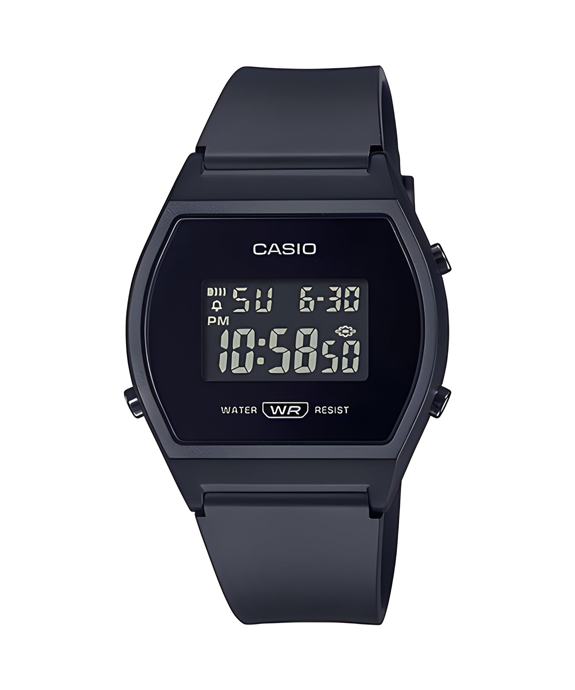 Casio Women Black Watch LW-204-1BDF | Resin | Water-Resistant | Minimal | Quartz Movement | Lifestyle| Business | Scratch-resistant | Fashionable | Halabh.com