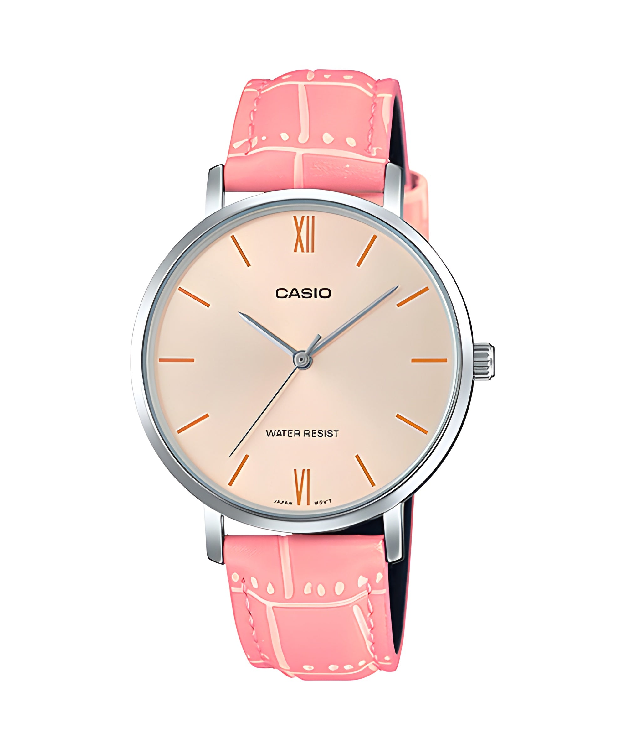 Casio Women's Analog Watch LTP-VT01L-4BUDF | Leather Band | Water-Resistant | Quartz Movement | Classic Style | Fashionable | Durable | Affordable | Halabh.com
