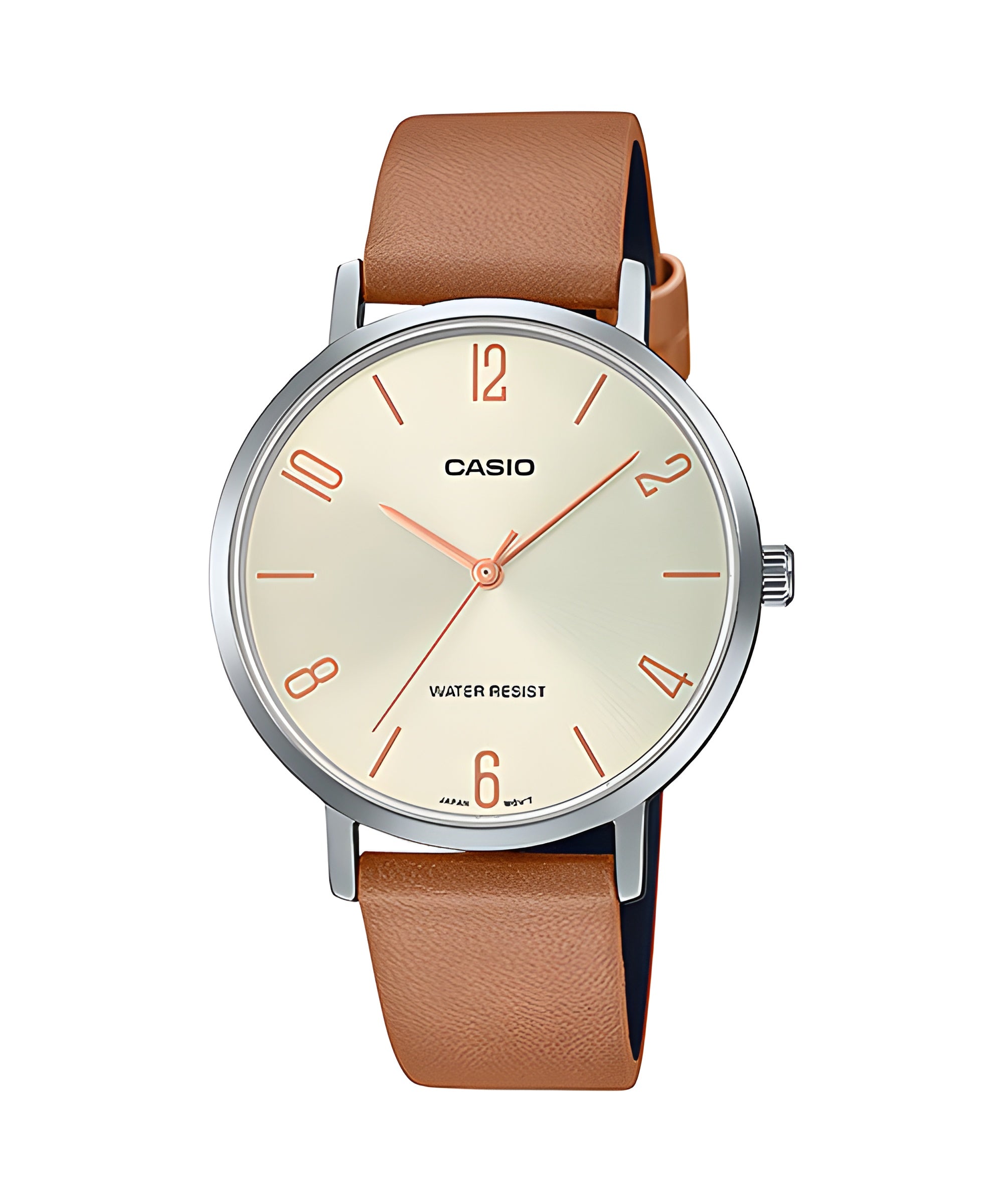 Casio Women's Enticer Watch LTP-VT01L-5BUDF | Leather Band | Water-Resistant | Quartz Movement | Classic Style | Fashionable | Durable | Affordable | Halabh.com