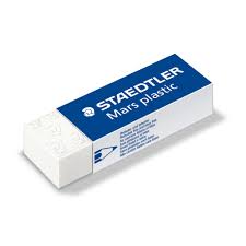 Mars Plastic Eraser White