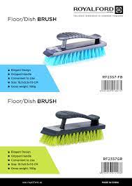 Royalford Floor Dish Brush Green