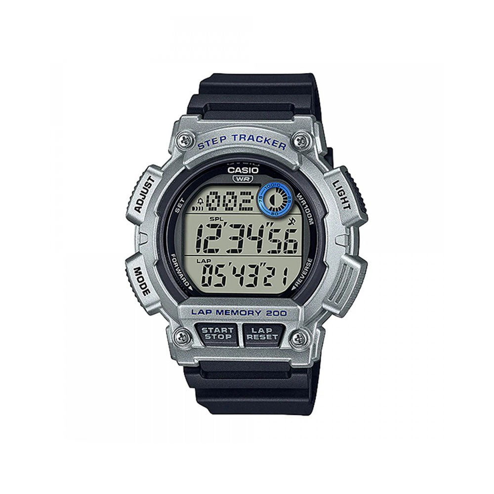 Casio Digital Unisex's Watch WS-2100H-1A2VDF | Resin | Water-Resistant | Minimal | Quartz Movement | Lifestyle| Business | Scratch-resistant | Fashionable | Halabh.com