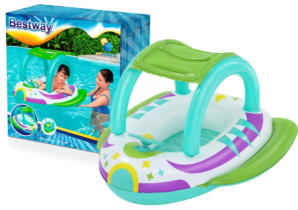 Bestway Inflatable Boat 107cm x 112cm