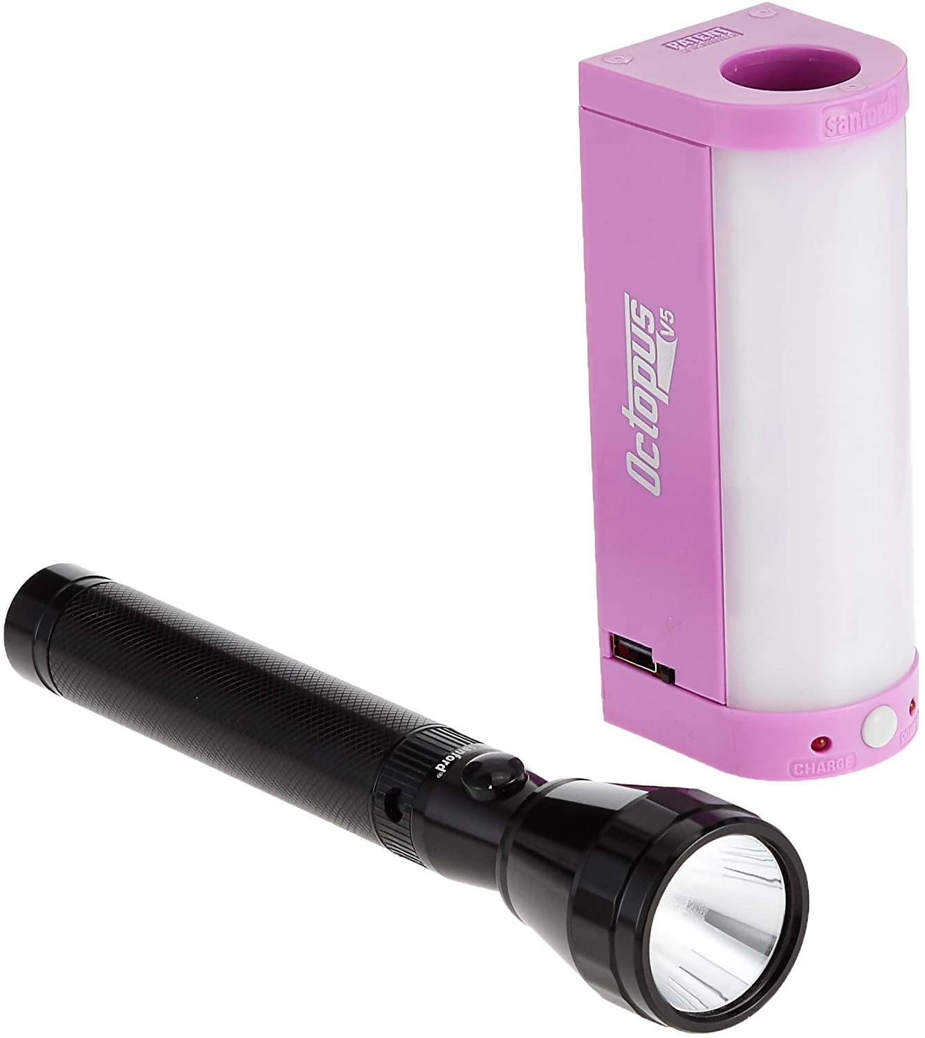 Sanford Rechargeable Led Search Light 2Sc With V5 Multicolor