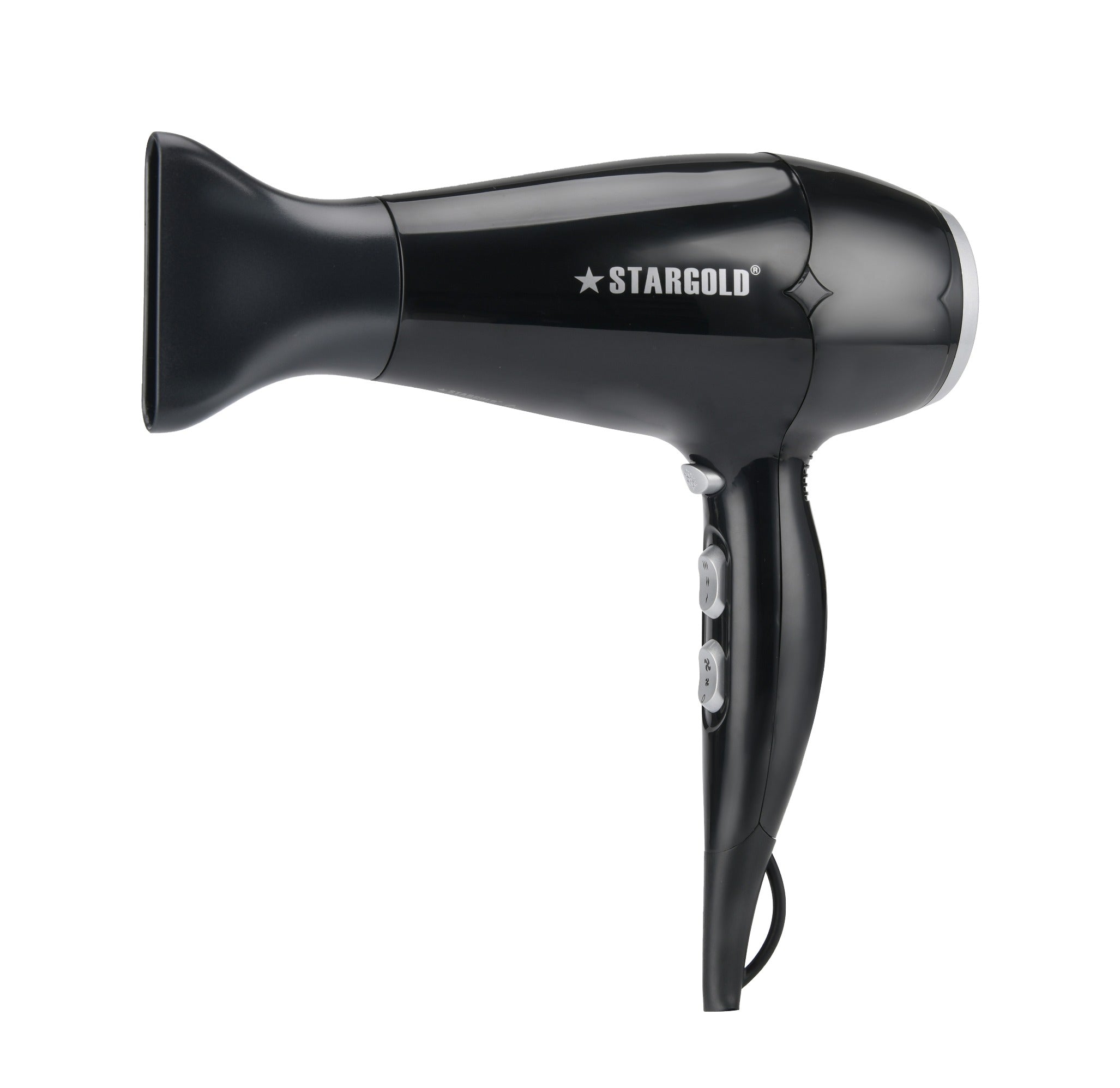 StarGold Lightweight Hair Dryer With Diffuser Concentrator | Color Black | Best Personal Care Accessories in Bahrain | Halabh