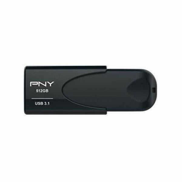 PNY Attache 4 USB Flash Drive USB 3.1 512GB Black FD512ATT431KK