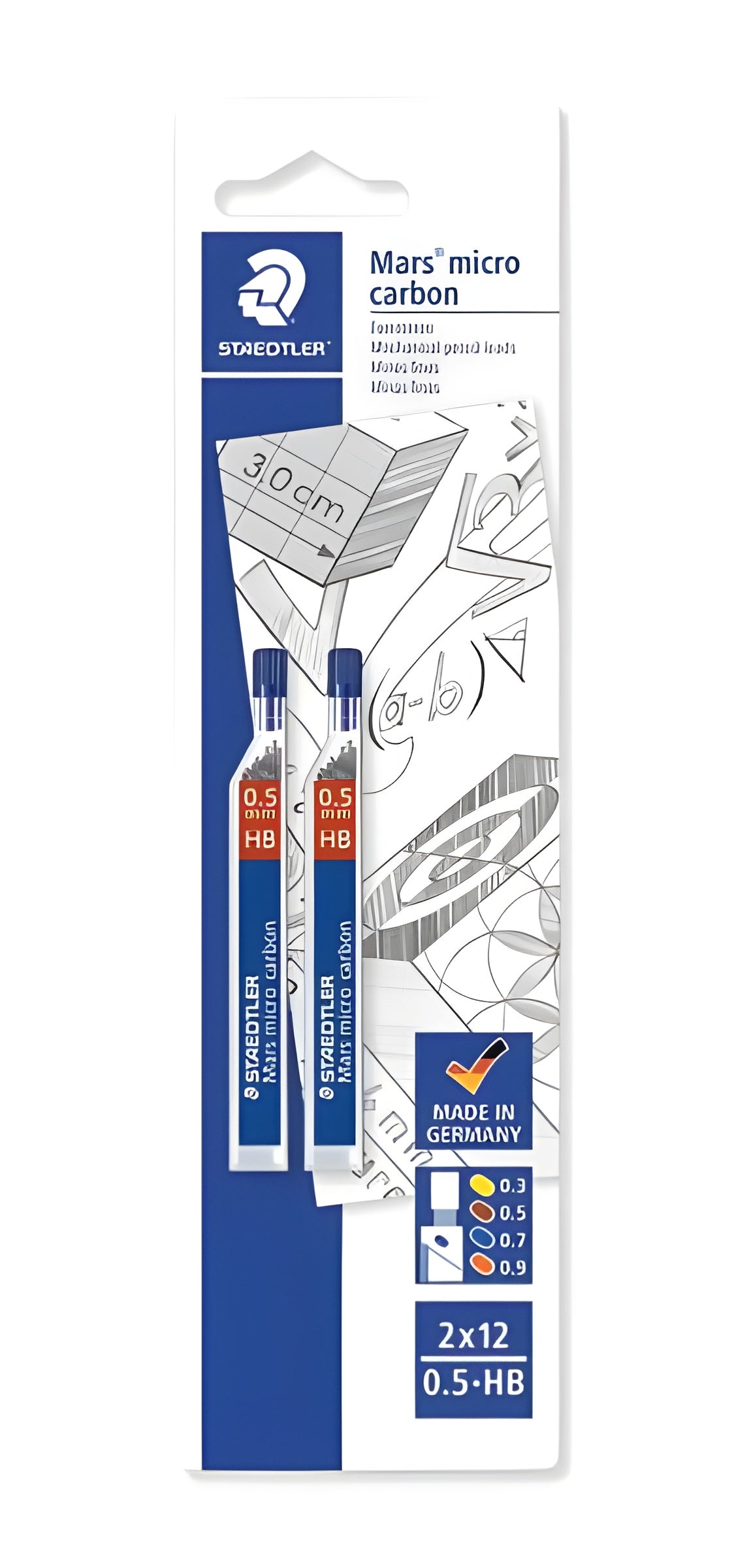 Staedtler Mars Micro Mechanical Pencil Leads Refill 0.5mm