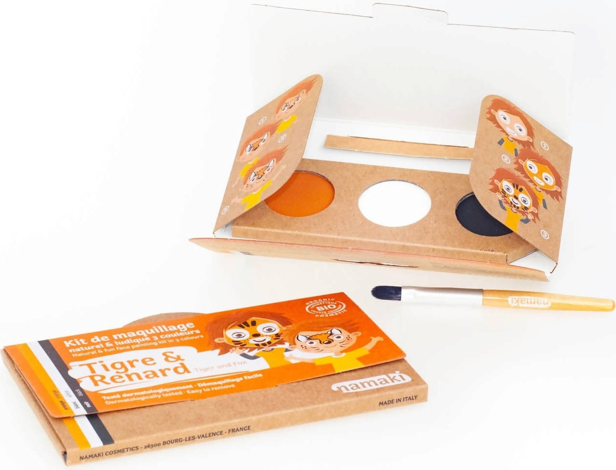 Namaki Tiger & Fox Face Painting Kit