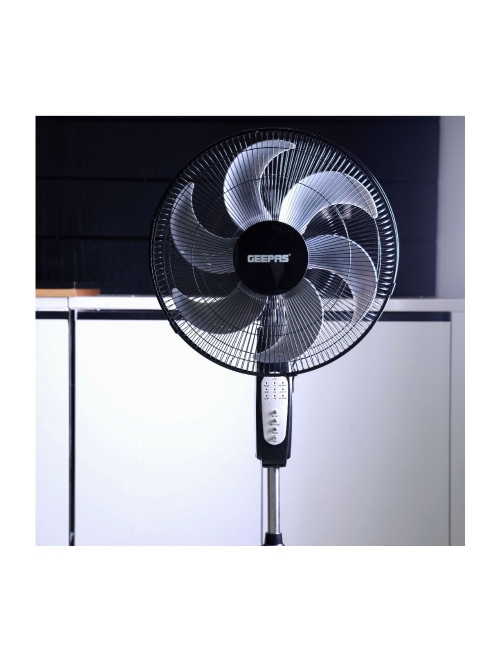 Geepas 16 Inch Stand Fan With Remote Control | in Bahrain | Halabh.com