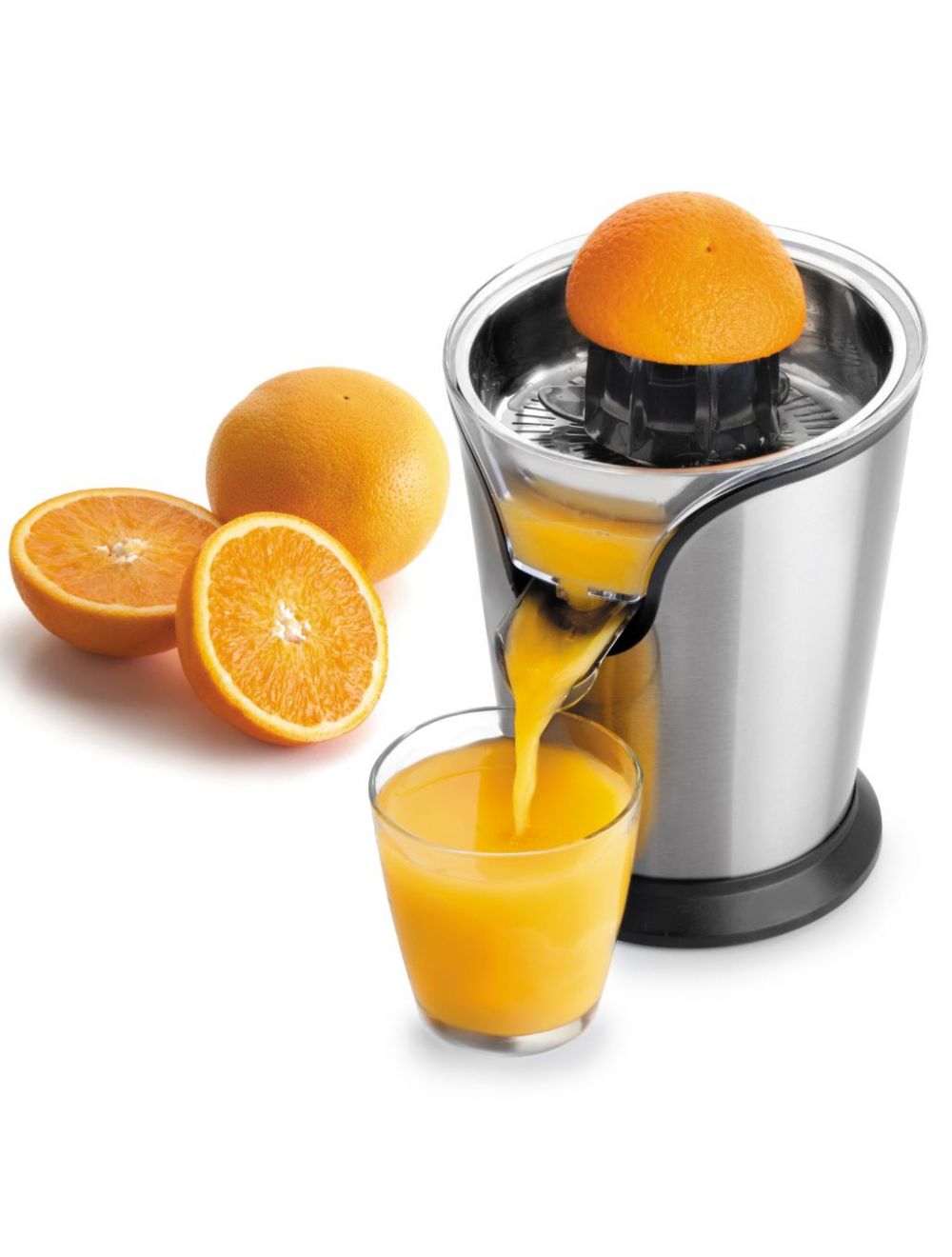 Geepas Electric Citrus Juicer 100W Silver | Kitchen Appliances | Halabh.com