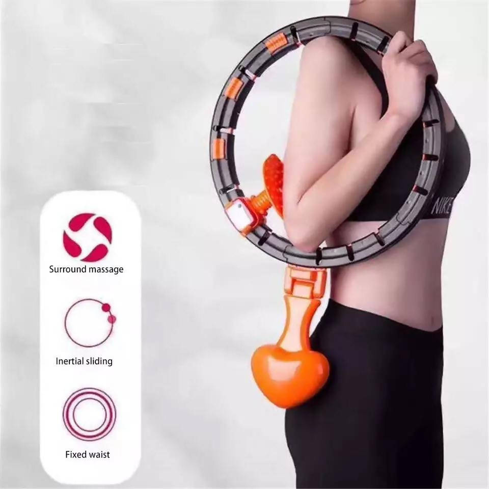 Slimming Smart Fitness Circle With LED Display Detachable Portable Counting