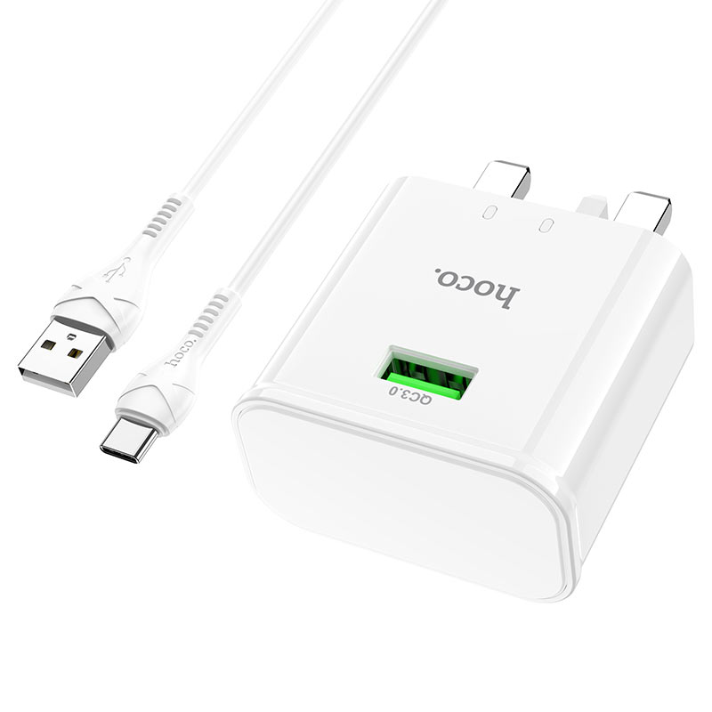 Hoco 18W UK Plug Fast Charging Charge