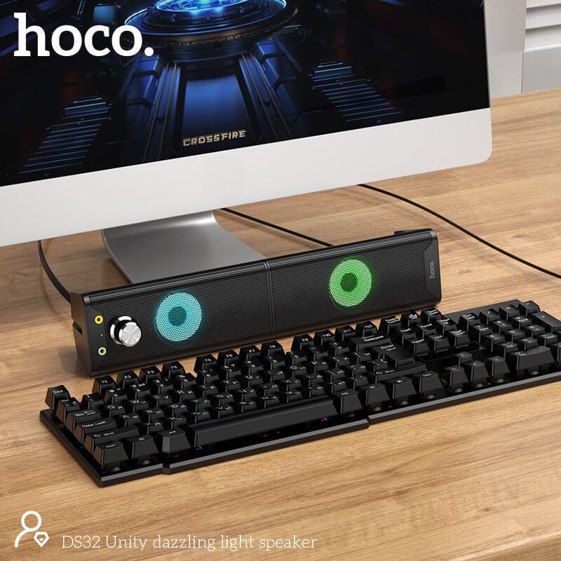 Hoco PC Speakers Unity Dazzling Light Speaker