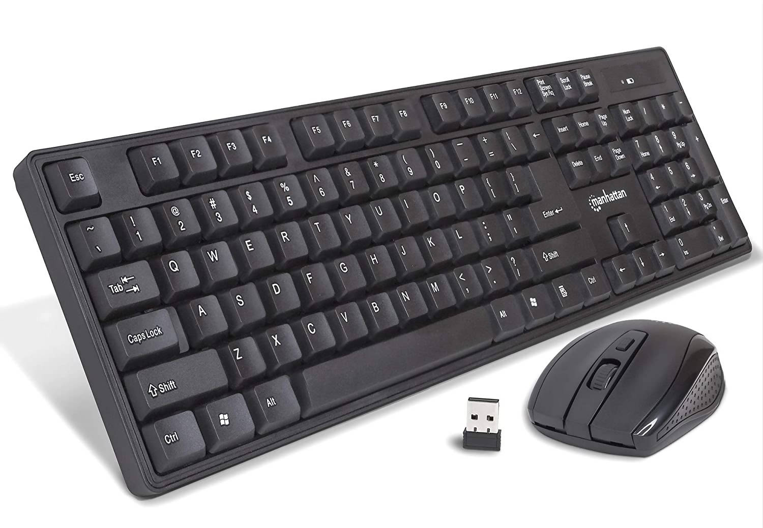 Manhattan Wireless Keyboard and Mouse Combo