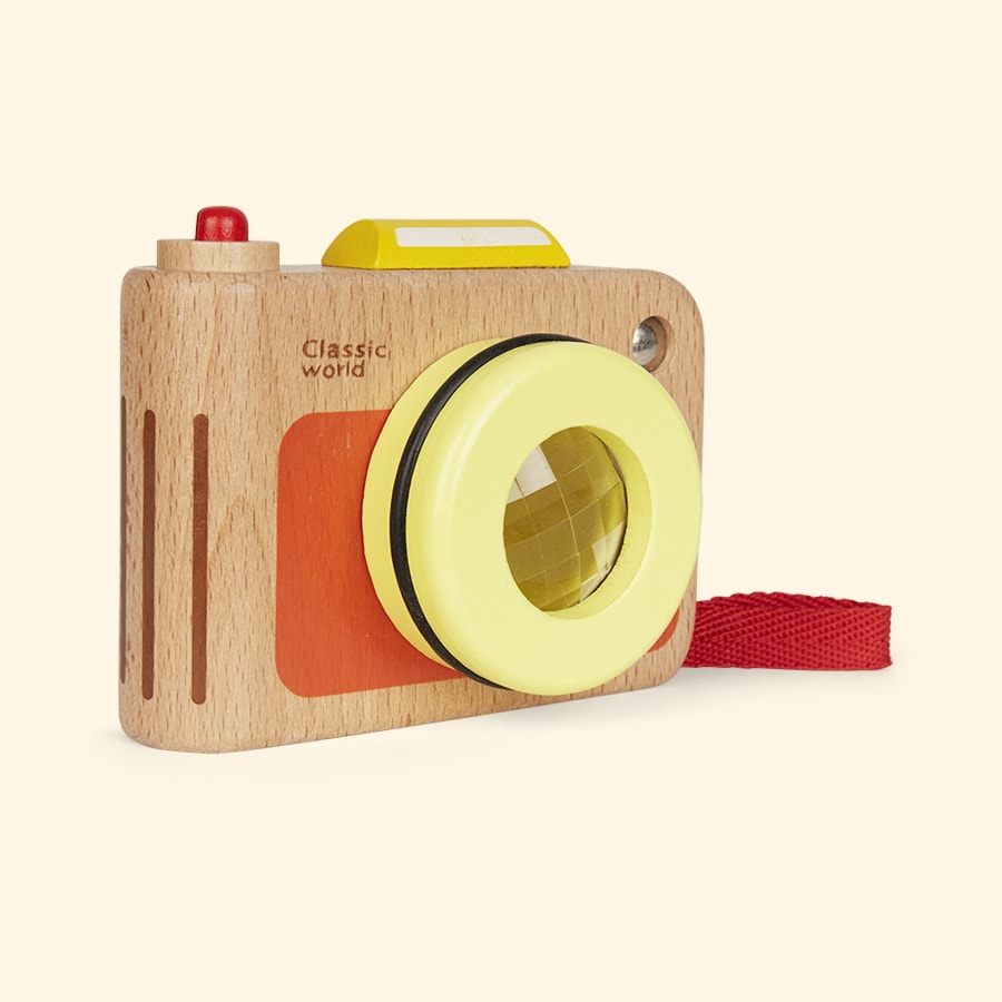 Classic World My First Wooden Camera