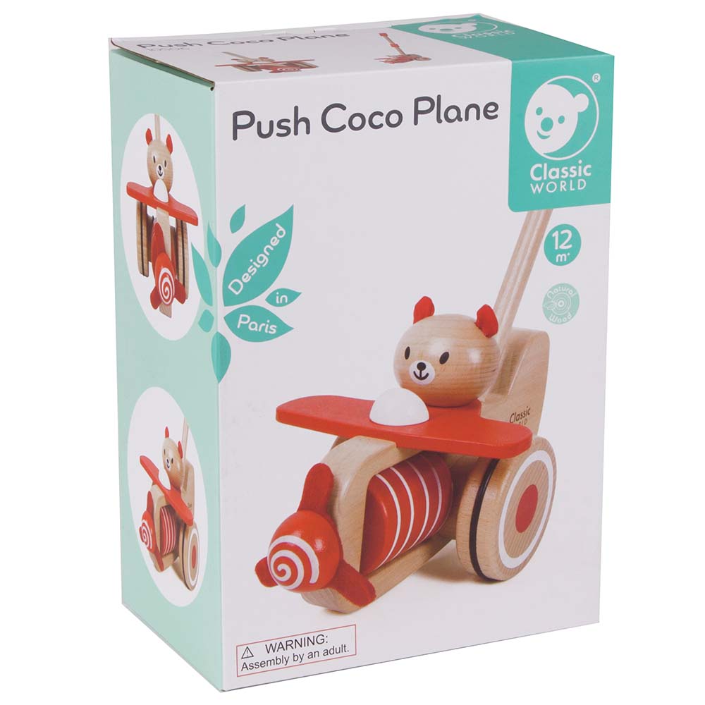 Classic World Push Coco Plane