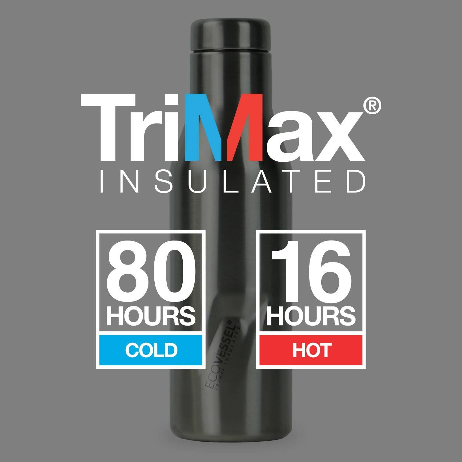 EcoVessel Aspen TriMax Insulated Bottle - 16 oz