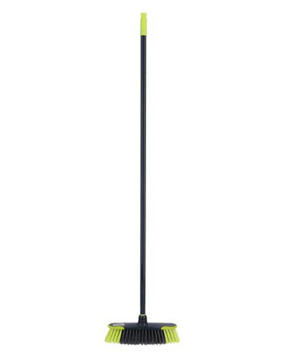 RoyalFord Long Floor Broom With Handle Gray & Green