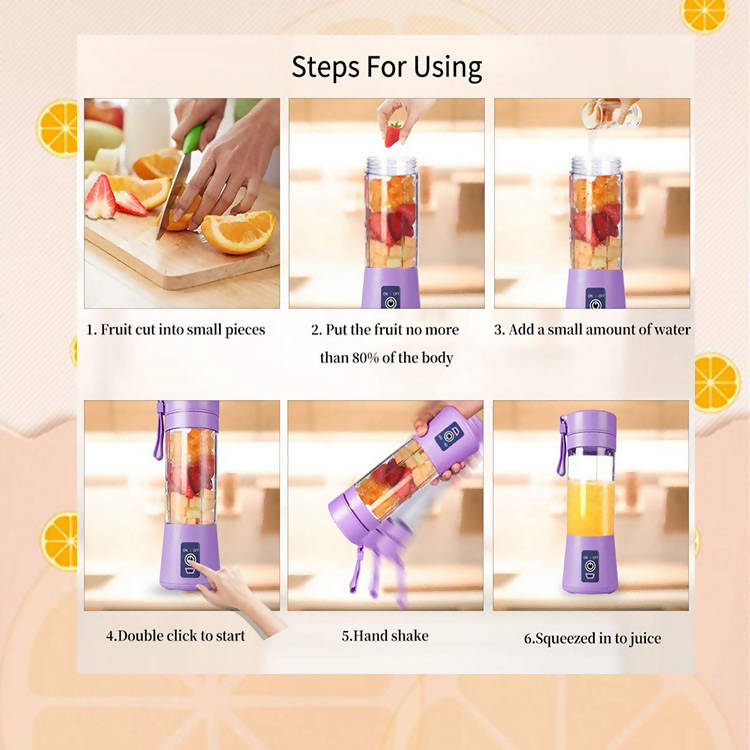 Electric USB Juicer for Travel & Household | Ktchen Appliances | Halabh.com