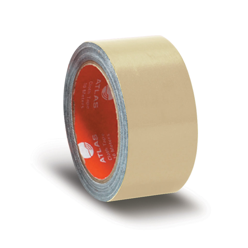Atlas Beige Cloth Tape 25mm - AS-BTC1025-BG