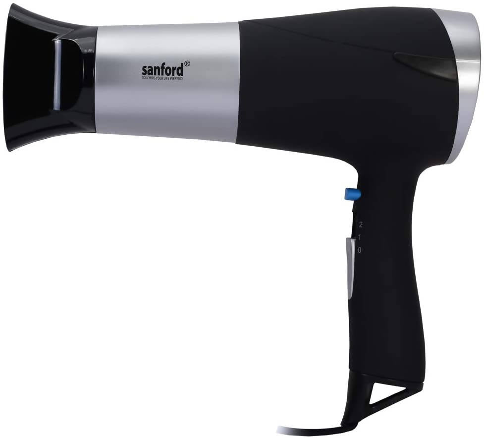 Sanford Hair Dryer | Power 1800W | Color Black & Silver | Best Personal Care Accessories in Bahrain | Halabh