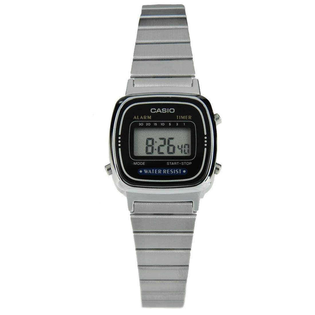 Casio Digital Ladies Watch LA670WA-1DF | Resin | Water-Resistant | Minimal | Quartz Movement | Lifestyle| Business | Scratch-resistant | Fashionable | Halabh.com