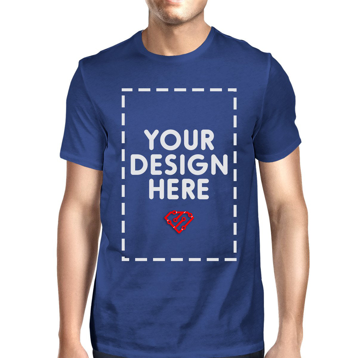 Design Your Own Solid Men's T-shirt