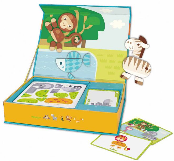 Classic World Magnetic Game Forest Animals