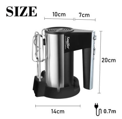 Sweet Bakery Mixure Electric Blender with Dough Hooks | Kitchen Appliances | Halabh.com