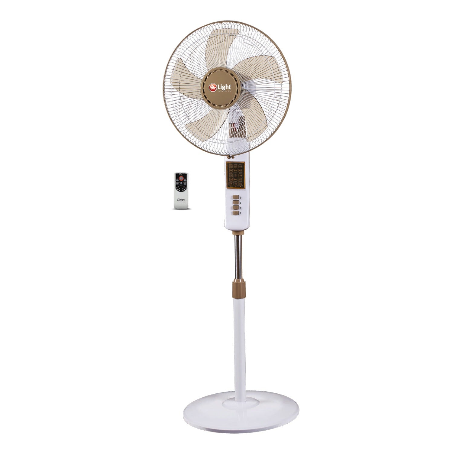 Mr Light 16 inch Stand Fan with Remote 70W - MR3421SFRC | in Bahrain | Halabh.com