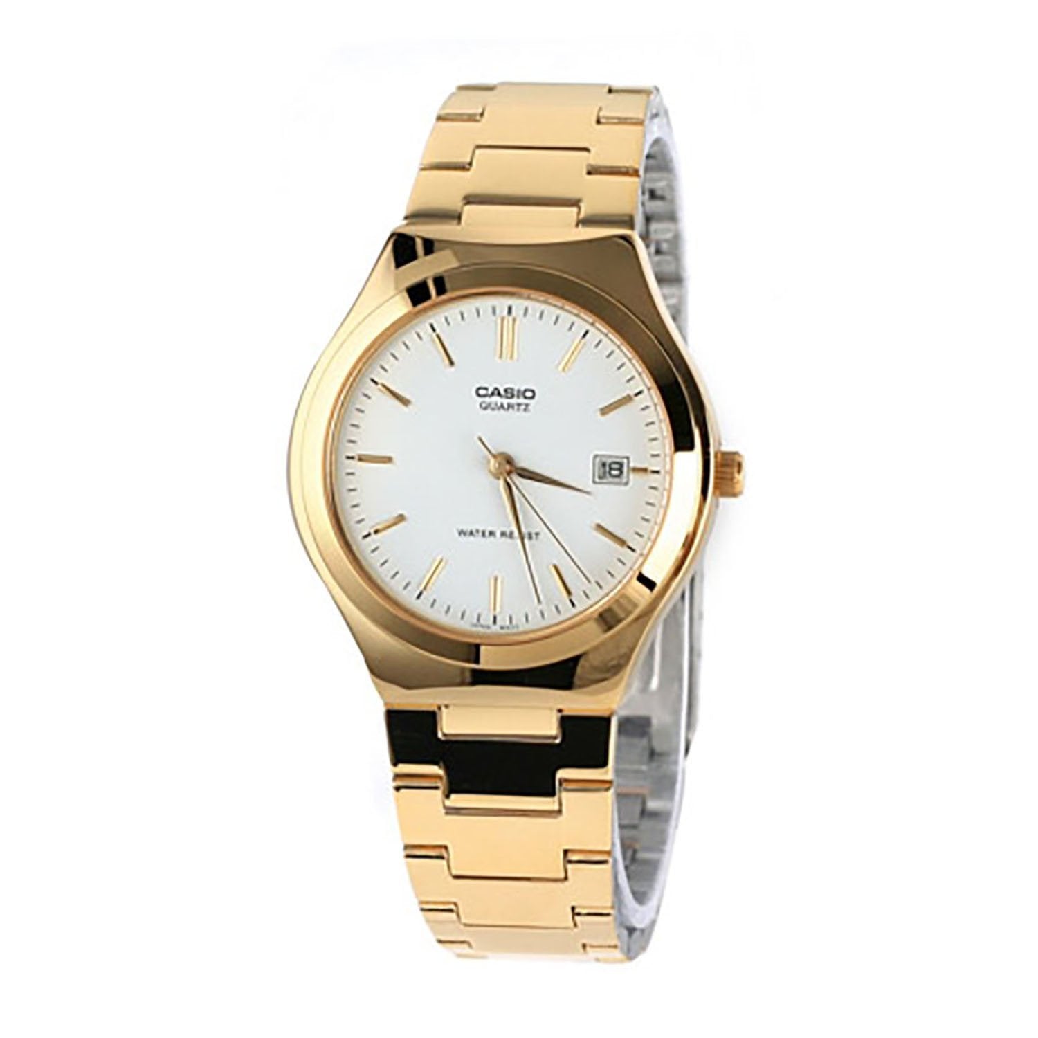 Casio Gold Ladies Watch MTP-1170N-7ARDF | Stainless Steel | Mesh Strap | Water-Resistant | Minimal | Quartz Movement | Lifestyle | Business | Scratch-resistant | Fashionable | Halabh.com
