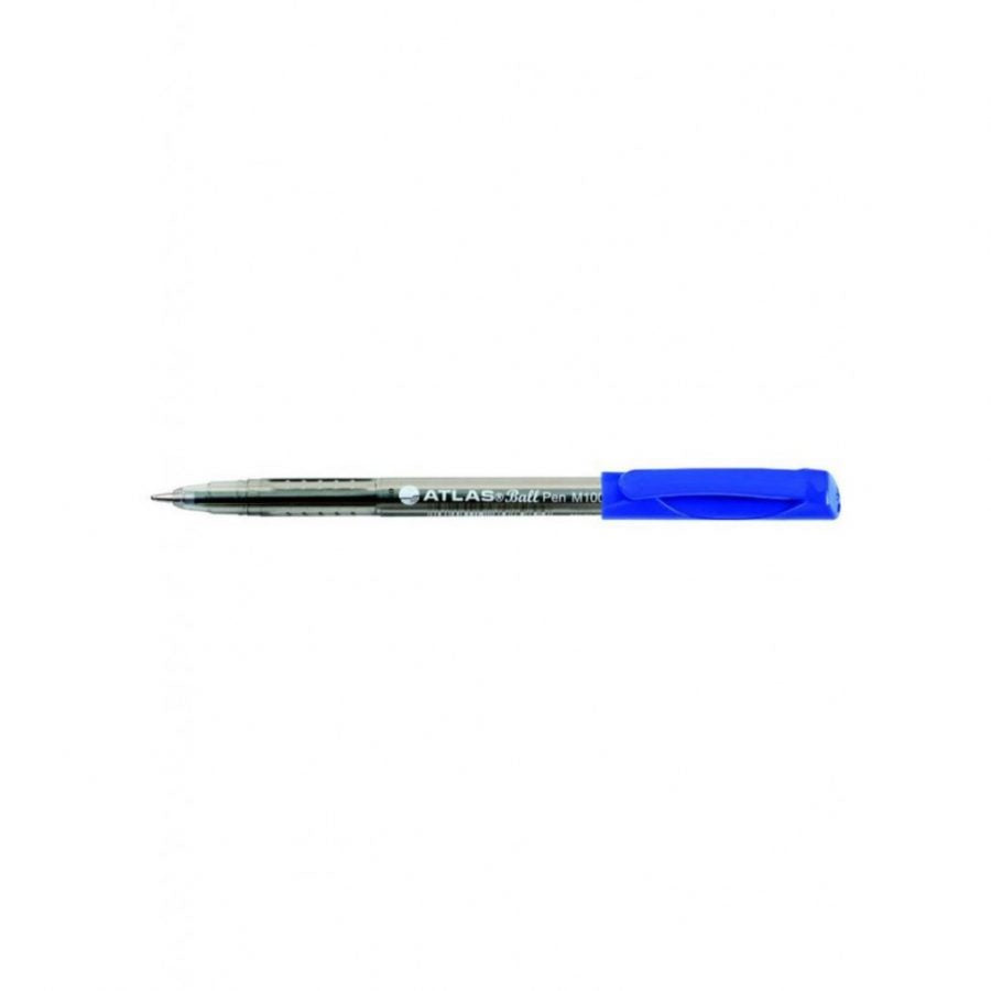 Atlas Ball Pen 0.7mm Fine Jar of 30 Blue