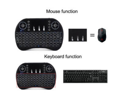 Backlight i8 Mini Wireless Keyboard
