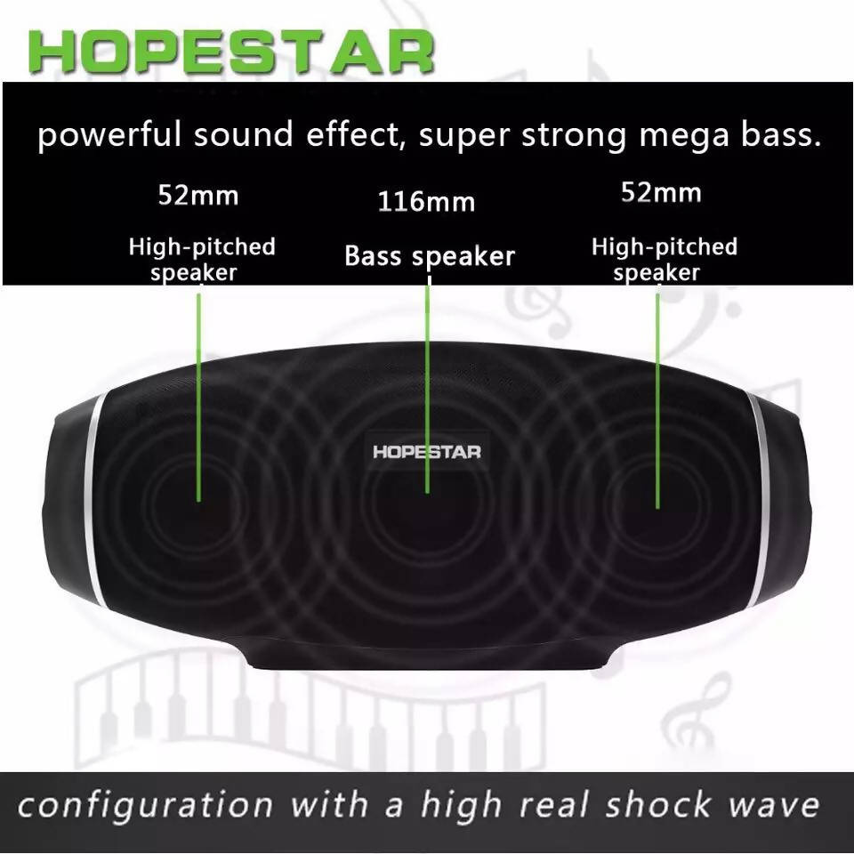 H20 Wireless Bluetooth Speaker 30W