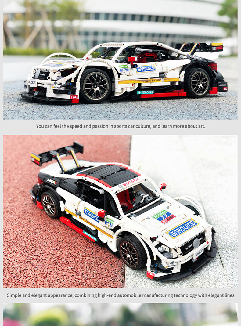 Mould King Super Racing Car  13075Building Blocks Series C63 Model  Bricks Toys