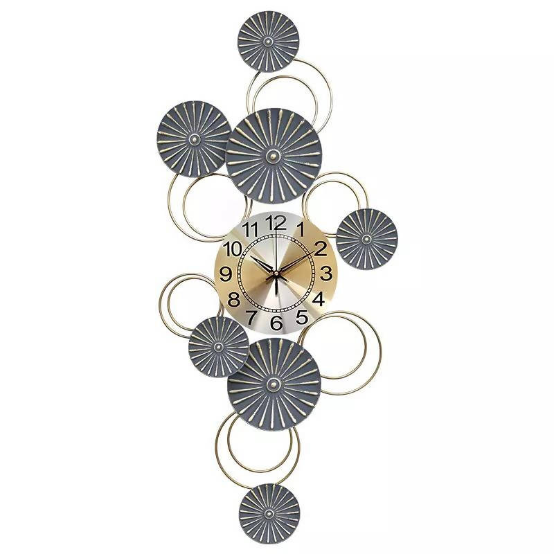 3D Metal Large Wall Clock Home Decor |  | stylish watch | accurate timekeeping | wall clock | round clock | Casio watch | wall watch | home décor | timepiece | Halabh.com
