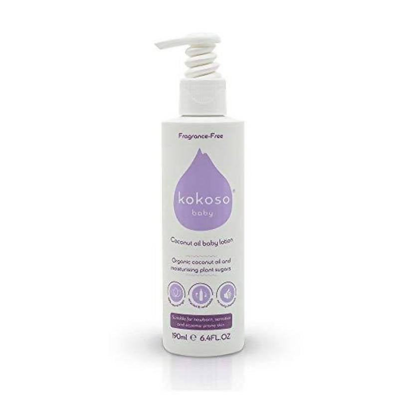 Kokoso Baby Coconut Oil Body Lotion Fragrance-Free 190ml