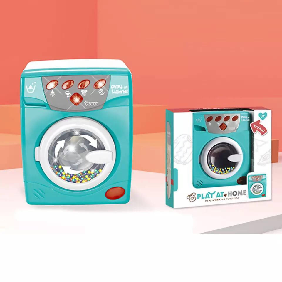 Children Pretend Play Simulation Furniture Household Mini Appliances Washer